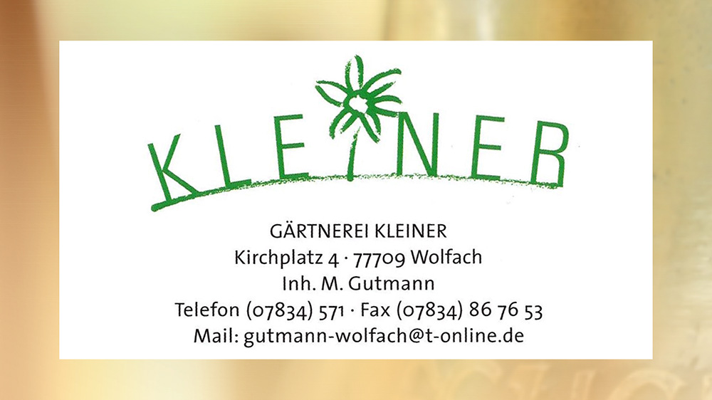 Gärtnerei Kleiner